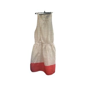 Old Navy striped stained petite dress